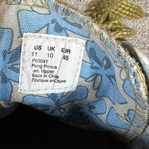 Penguin Peng Prince Low Cut Comfort Tennis Shoe Leather Men Size 11 - Picture 8 of 8